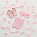 Baby Gift Set Flat Lay